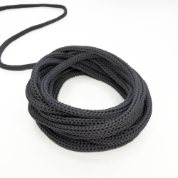 Шнур для одежды d-4.5мм, цвет Серый (на отрез)  в Королёве