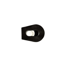 Зажим для шнура 4 мм KL цвет Чёрный + Белый (поштучно)  в Королёве