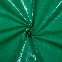 Тентовое полотно Тарпаулин 120 г/м2 (Ширина 2м), цвет Зеленый (на отрез) в Королёве