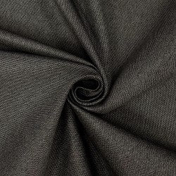 Ткань Рогожка (мебельная) (Ширина 140см), цвет Тёмно-Серый (на отрез) в Королёве