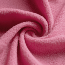 Флис Односторонний 130 гр/м2, цвет Розовый (на отрез)  в Королёве