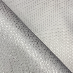 Ткань Оксфорд 300D PU Рип-Стоп СОТЫ, цвет Светло-Серый (на отрез)  в Королёве