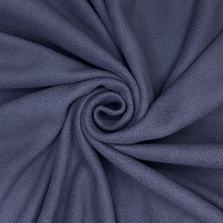 Ткань Флис Односторонний 130 гр/м2 (Ширина 150см), цвет Темно-серый (на отрез) в Королёве