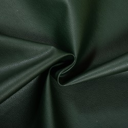 Эко кожа (Искусственная кожа) (Ширина 138см, цвет Темно-Зеленый (на отрез) в Королёве