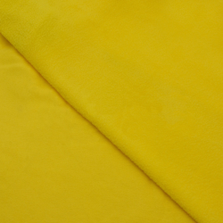 Флис Односторонний 180 гр/м2, Желтый (на отрез)  в Королёве