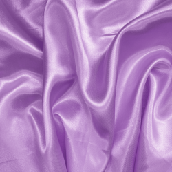 Ткань Атлас-сатин (Ширина 150см), цвет Сиреневый (на отрез) в Королёве