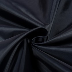 Ткань подкладочная Таффета 190Т (Ширина 150см), цвет Темно-Синий (на отрез) в Королёве