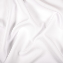 Ткань Габардин (100%пэ) (Ширина 150см), цвет Белый (на отрез) в Королёве