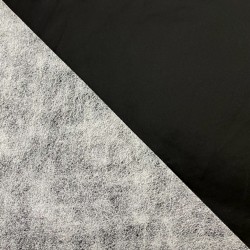 Ткань для чехлов на уличную мебель 260 г/м2 (Ширина 180см), цвет Чёрный (на отрез) в Королёве