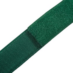 Контактная лента 40мм (38мм)  Зелёный (велькро-липучка, на отрез)  в Королёве