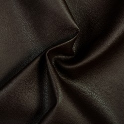 Эко кожа (Искусственная кожа) (Ширина 138см), цвет Темно-Коричневый (на отрез) в Королёве