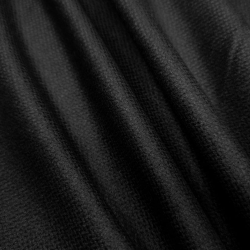 Ткань Блэкаут для штор светозатемняющая 75% &quot;Рогожка Черная&quot; (опт)  в Королёве